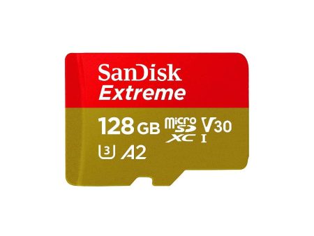 SanDisk 128GB Extreme microSDXC UHS-I Memory Card with Adapter Cheap